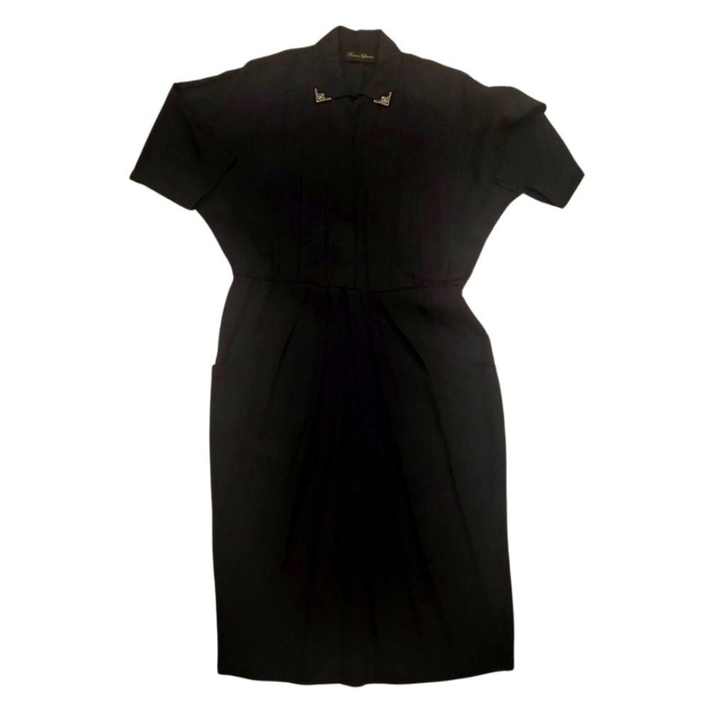 Gothy Dress Metal Collar Tips